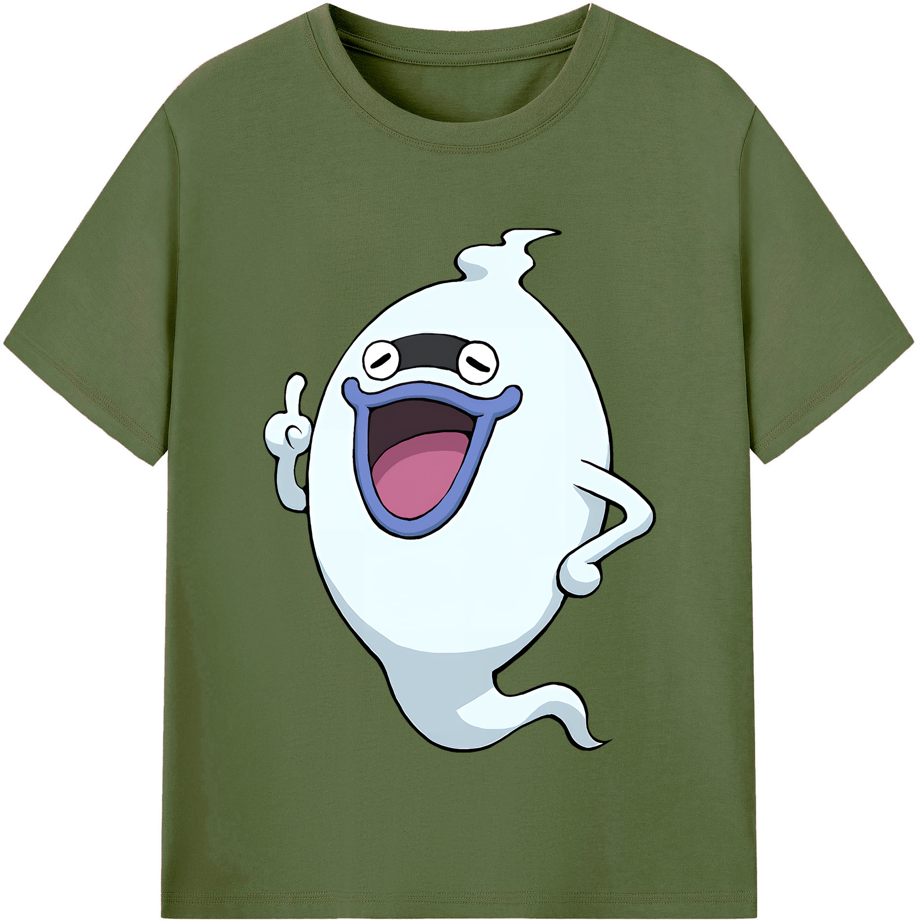 （画像用） 妖怪ウォッチ Yo-kai Watch 綿100％半袖Tシャツ（フロントプリント）
